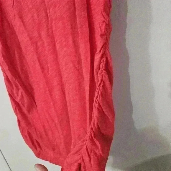 NWOT- cato ruched side hot pink top! - Picture 2 of 3